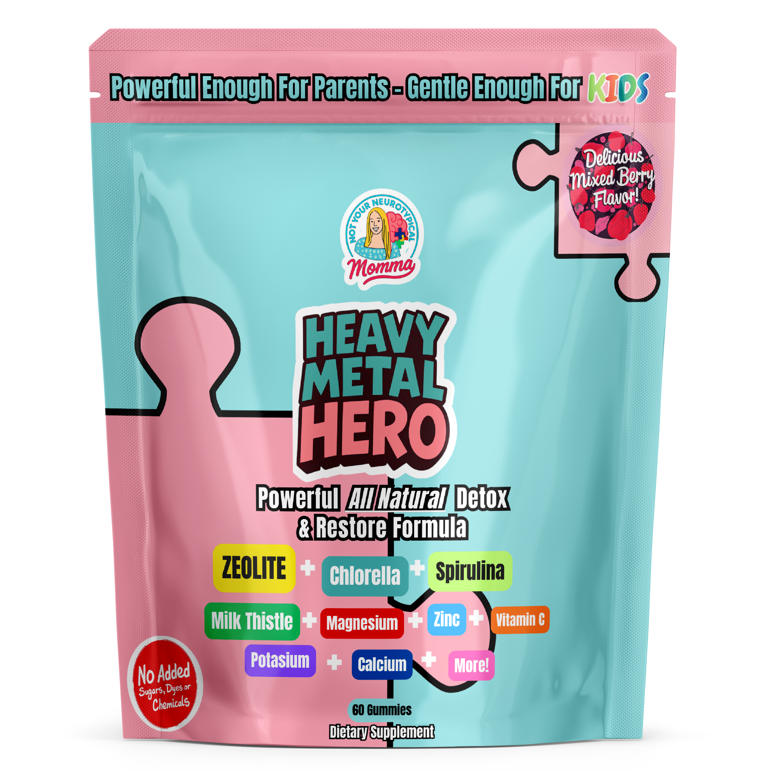 Heavy Metal Hero - Detox Gummies (60 Count)