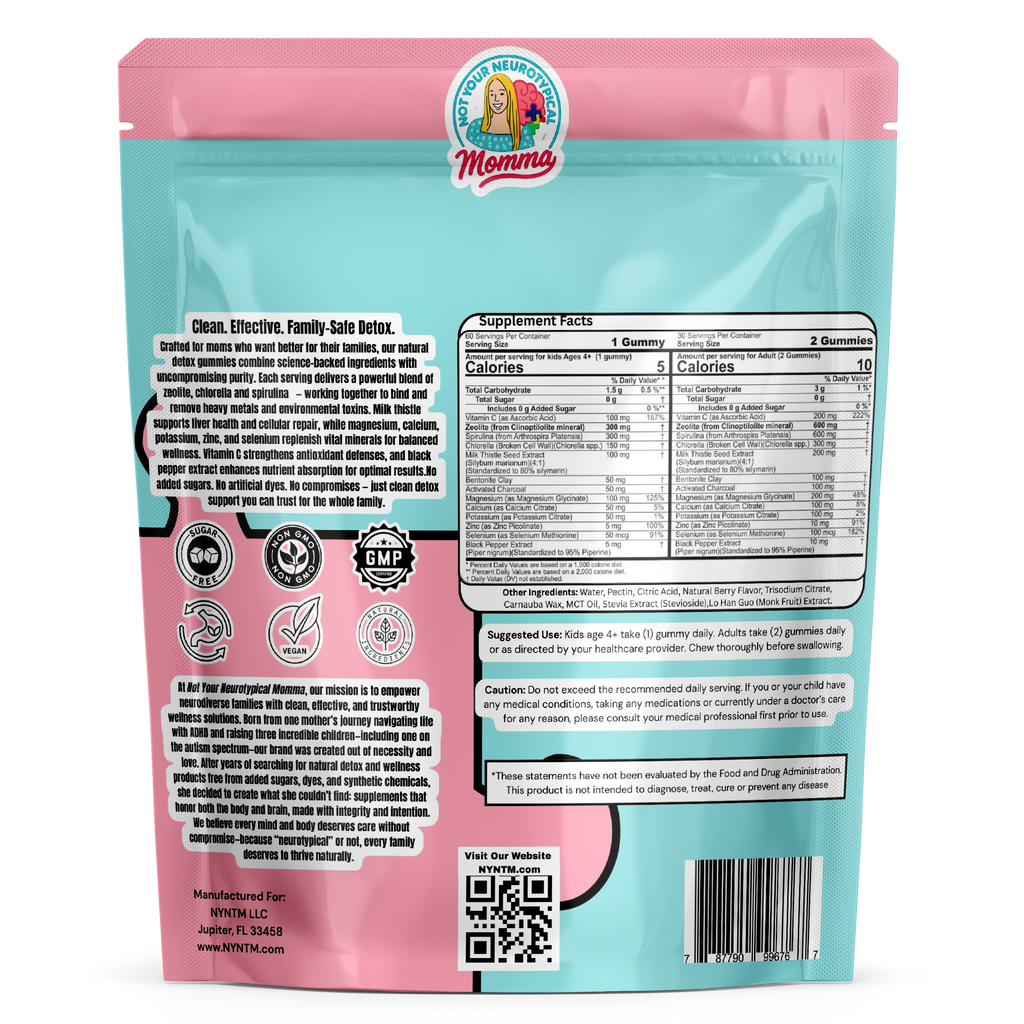 Heavy Metal Hero - Detox Gummies (60 Count)